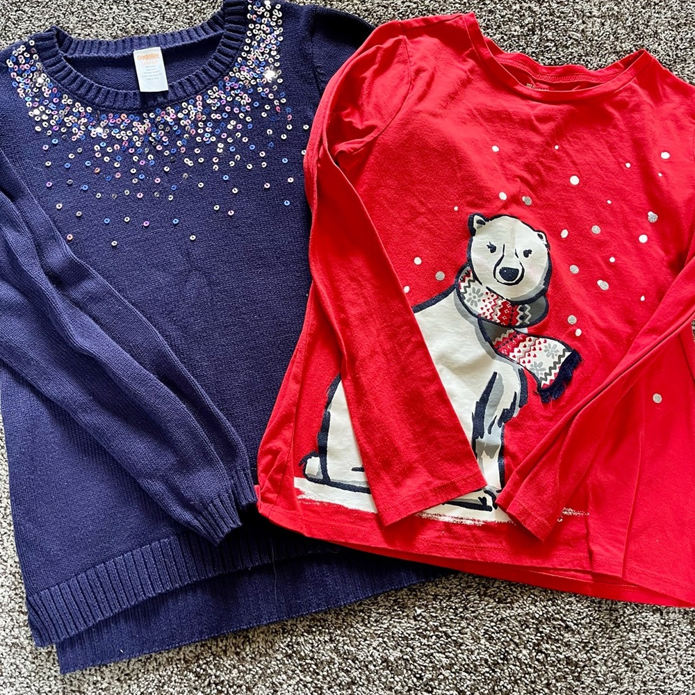 Gymboree long sleeve shirt set